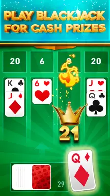 BlackJack 21 Classic Card PvP android App screenshot 0